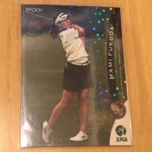 Mami Fukuda 21 Epoch Jlpga Holofoil Parallel F/S-M501 from japan Rare  Good cond
