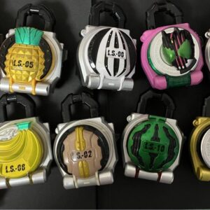 Kamen Rider Gaim Lock Seed Set Of 10 F/S-M501 from japan Rare  Good condition