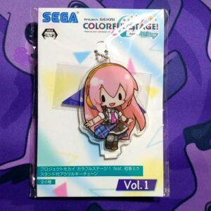 Proseca Acrylic Stand Keychain Megurine Luka F/S-M501 from japan Rare  Good cond