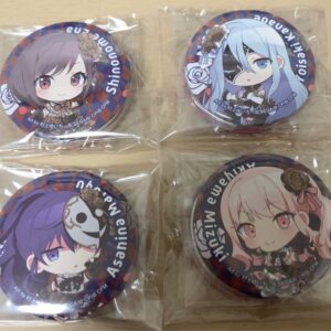 Mafuyu Kanade Proseca Picture Name Mizuki Sega Lucky Kuji Can Badge Lottery F/S-