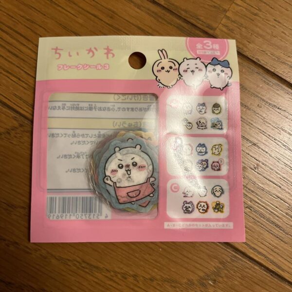 Chiikawa Can Do Seria Watts Flake Seal 3 Hachiware Rabbit