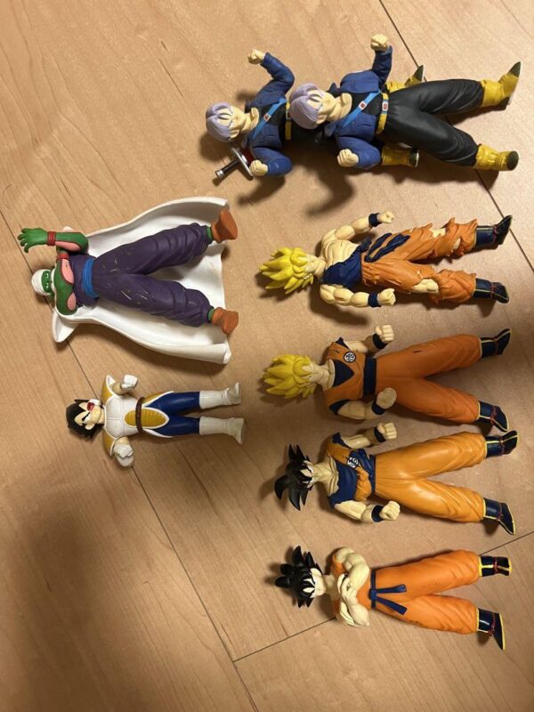 Dragon Ball Son Goku Vegeta Trunks Piccolo Soft Vinyl Set F/S-M503 from japan Ra