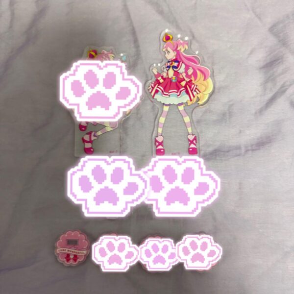 Komugi Inukai Cure Wonderful Mini Acrylic Stand F/S-M501 from japan Rare  Good c