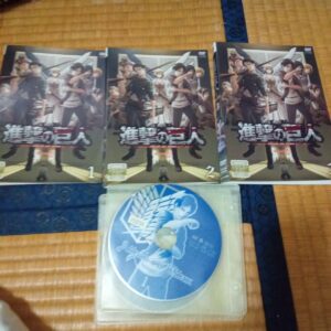 Attack On Titan Season 3 1 Volume F/S-M501 from japan Rare  Good condition