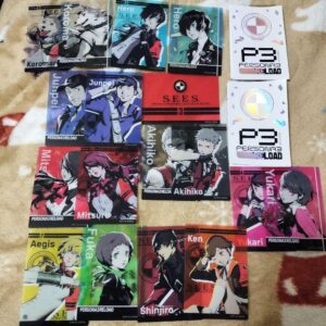 Persona 3 Collection Card Sticker F/S-M501 from japan Rare  Good condition