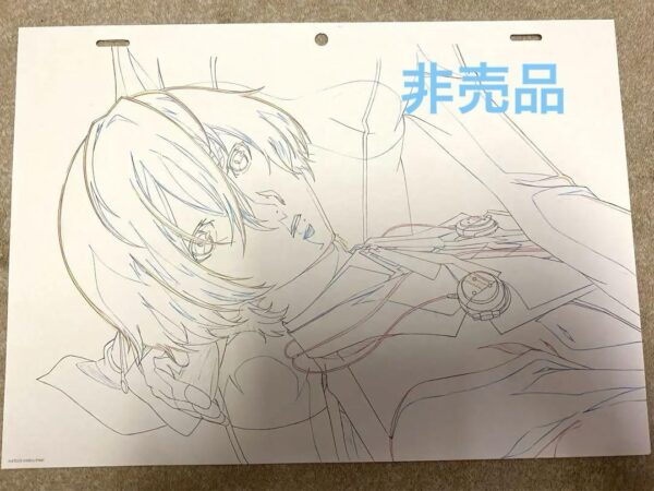 Persona 3 Movie Blu-Ray Bonus Original Art Osamu Yuuki F/S-M501 from japan Rare