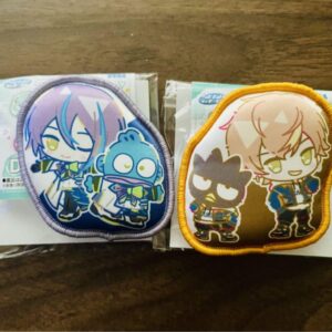 Akito Shinonome Jindai Rui Proseca Sanrio Lottery Fluffy Badge F/S-M501 from jap