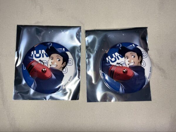 Persona 3 Reload Nanja Junpei Can Badge F/S-M501 from japan Rare  Good condition