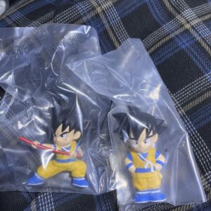 Dragon Ball Soft Vic Figure Goku 2 Points F/S-M503 from japan Rare  Good conditi