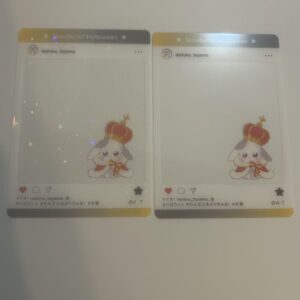 Wonderful Halloween Clear Card Daifuku 2 Types F/S-M501 from japan Rare  Good co