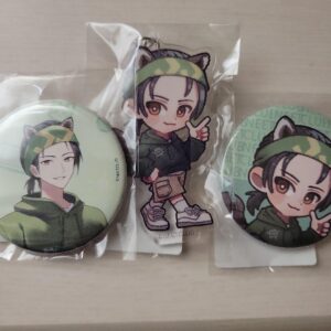 Neet Club Kun Dmm Can Badge Acrylic Keychain Himajin F/S-M501 from japan Rare  G