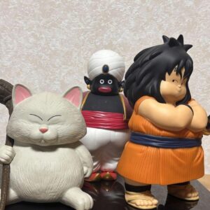 Dragon Ball Soft Vinyl Karin-Sama Mr. Popo Yajirobee F/S-M503 from japan Rare  G