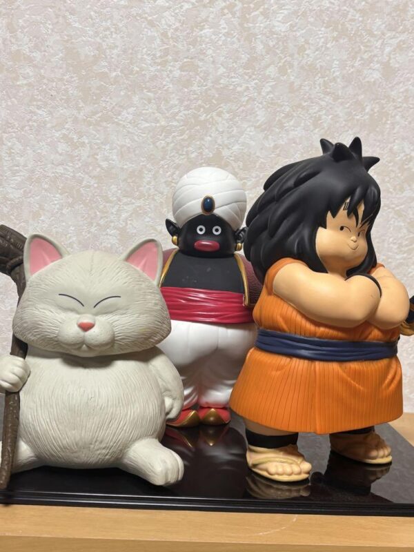 Dragon Ball Soft Vinyl Karin-Sama Mr. Popo Yajirobee F/S-M503 from japan Rare  G