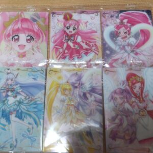 Precure Wafers 10 6 Pieces Set F/S-M501 from japan Rare  Good condition