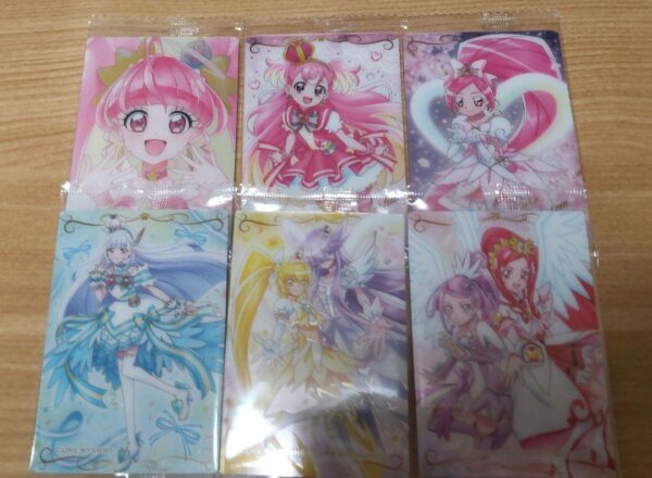Precure Wafers 10 6 Pieces Set F/S-M501 from japan Rare  Good condition