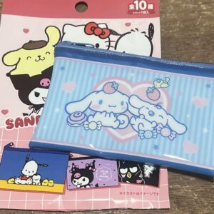 Sanrio Flat Pouch Cinnamoroll Cinnamon F/S-M503 from japan Rare  Good condition