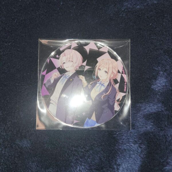 Gakuen Idolmaster Gakumas Rinami Himesaki Mao Acrylic Coaster Manekineko