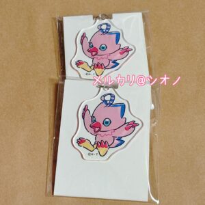 Digimon 100 Yen Store Acrylic Key Chain Piyomon F/S-M503 from japan Rare  Good c