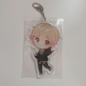 Chiffoni Mikoto Acrylic Key Chain F/S-M501 from japan Rare  Good condition