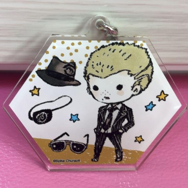 Danganronpa Kuzuryu Fuyuhiko Acrylic Keychain F/S-M501 from japan Rare  Good con