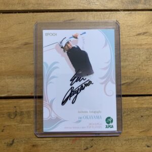 Epoch 2024 Jlpga Top Players Eri Okayama Autograph F/S-M501 from japan Rare  Goo