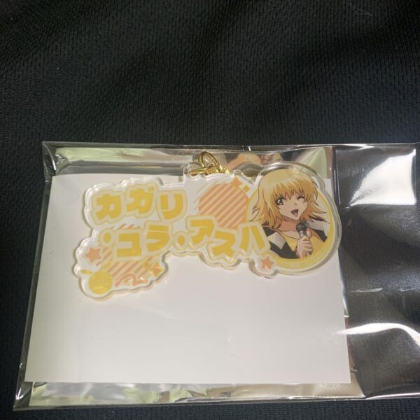Round One Gundam Seed Name Acrylic Keychain Kagari F/S-M501 from japan Rare  Goo
