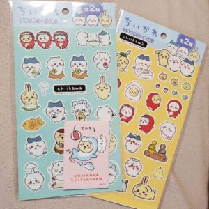 Chiikawa Flat Stickers 2 Aquarium Magnet Set