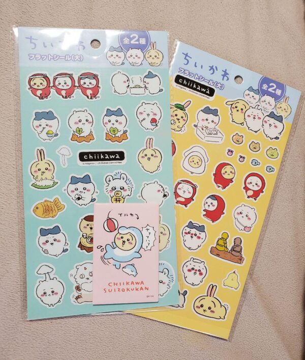Chiikawa Flat Stickers 2 Aquarium Magnet Set