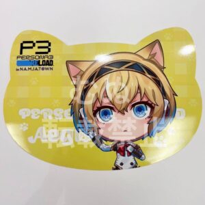 Persona 3 Nanja Town Bonus Cat-Shaped Illustration Sheet Aigis F/S-M501 from jap