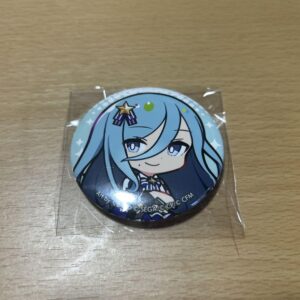 Sekarai Can Badge Shizuku F/S-M501 from japan Rare  Good condition