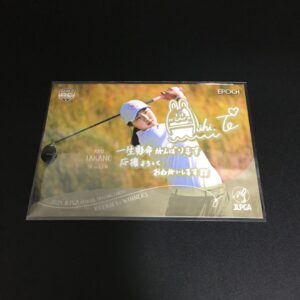 Epoch 2024 Japan Women'S Golf Aihi Takano Promotion Card F/S-M501 from japan Rar