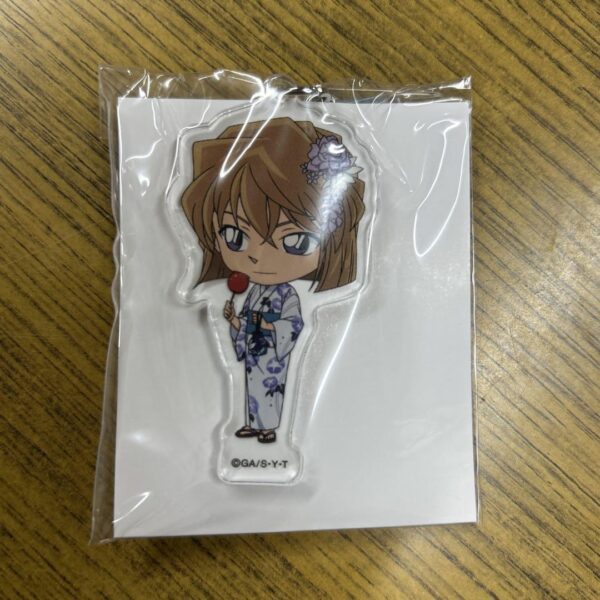 Detective Conan Ai Haibara Acrylic Keychain Yukata Pattern F/S-M501 from japan R