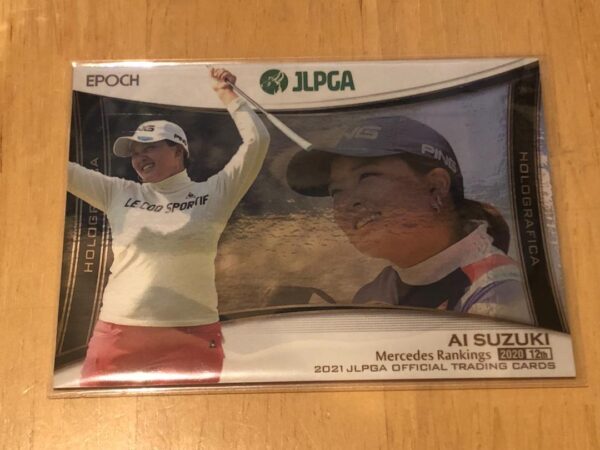 Ai Suzuki 21 Epoch Jlpga Holographic Insert F/S-M501 from japan Rare  Good condi