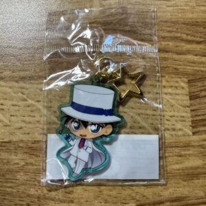 Kaitou Kid Acrylic Key Chain F/S-M501 from japan Rare  Good condition