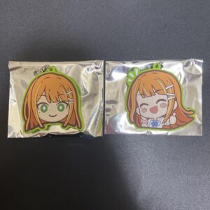Gakuen Idolmaster Seika Shiun Trading Rubber Keychain A B