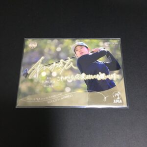 Epoch 2024 Japan Women'S Golf Rei Kimura Promotion Card F/S-M501 from japan Rare