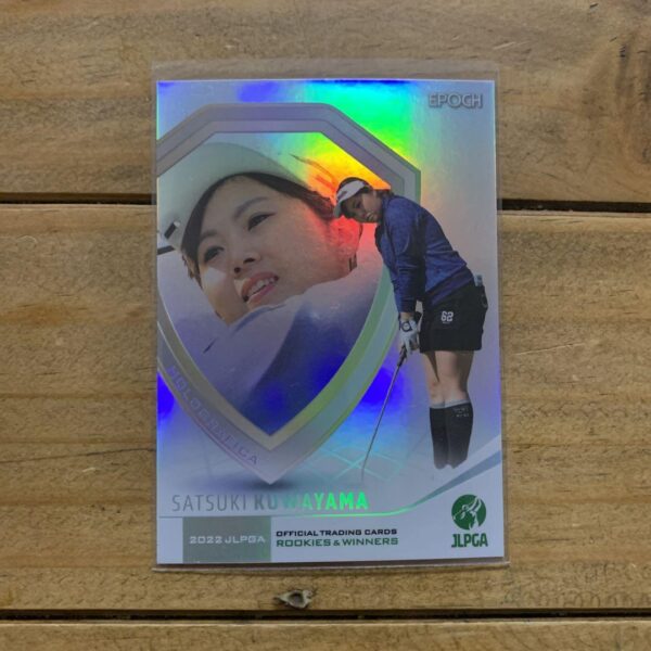 Epoch 2022 Jlpga Satsuki Kuwayama Holo Card Women'S Golf F/S-M501 from japan Rar