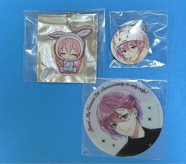 Star My Good Night Series Acrylic Key Chains Etc. 3 Pieces Hikaru Kawai F/S-M501