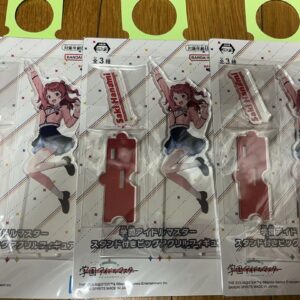 Gakuen Idolmaster Saki Hanami Big Acrylic Figure With Stand