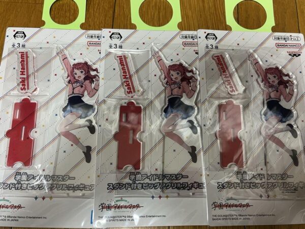Gakuen Idolmaster Saki Hanami Big Acrylic Figure With Stand