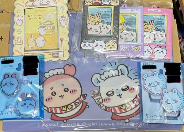 Chiikawa Binder Card Case Hair Elastic