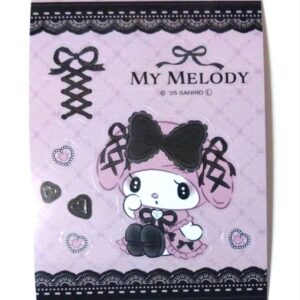 My Melody 50Th Anniversary Sticker F/S-M503 from japan Rare  Good condition