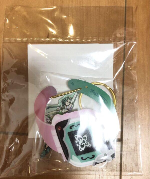 Cure Mint Acrylic Carabiner F/S-M501 from japan Rare  Good condition
