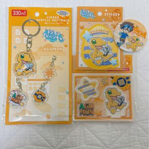Digimon Agumon Set F/S-M503 from japan Rare  Good condition