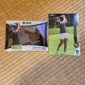 Epoch Japan Women'S Golf Momoko Ueda Holographic Card Set F/S-M501 from japan Ra