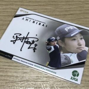 Epoch 2022 Ami Hirai Autographed Card Women'S Golf F/S-M501 from japan Rare  Goo