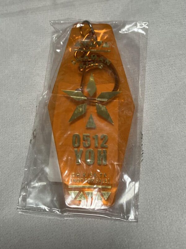 Yo Asakura Acrylic Keychain Motel Shaman King F/S-M501 from japan Rare  Good con
