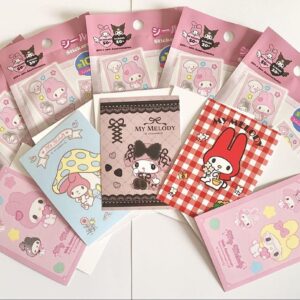 My Melody 50Th Anniversary Stickers 5 Types Can Do Seria 100 Yen Store F/S-M503