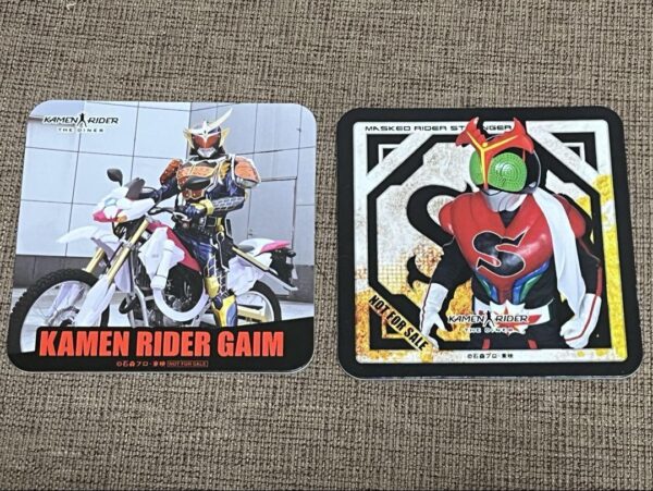 Kamen Rider Gaim Stronger Coaster F/S-M501 from japan Rare  Good condition