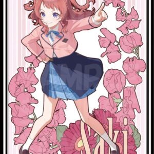 Saki Hanami Mucha Card Sleeve Gakumasu Gakuen Idolmaster Oo